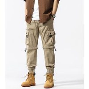 Outdoor Tactical Pants Multi Pocket Workwear Pants Trousers Mens Wear-resistant Jogger Trousers Men’s Tactical Overalls Male