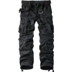 AKARMY Camo Cargo Pants Outdoor Multi-pocket Ripstop Tactical Camouflage Joggers Outdoor Pure Cotton Camouflage Pants