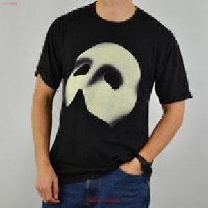 90s Vintage Phantom of the Opera shirt Size Large vtg black glow musical promo tee Starlight Express Cats Velvet Goldmine Honk
