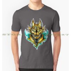 Tiger Armor 100% Pure Cotton T-Shirt Armor Tiger Fire Garo Tokusatsu Japan Nihon Golden Anime Sleeve Comic