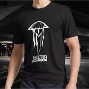 Infected Mushroom Active T Shirt Funny Logo American