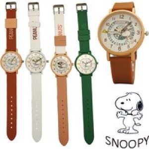 Snoopy Quartz Watches Cartoon Women’s Watch Casual Silicone Strap Wriswatch Digital Pointer Clock Wriswatches Ladies Watch Gift
