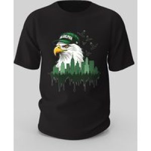 Vintage Philadelphia Football_00001-T-shirt Funny pattern, four seasons can wear 220g