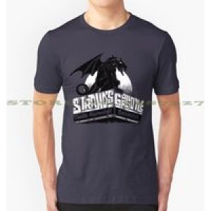 Strahd’S Gargoyle 100% Pure Cotton T-Shirt Strahd Von Zarovich Dnd Gargoyle Vampire Gothic Horror Rpg Fantasy Wolf Moon