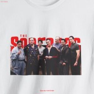 The Sopranos T Shirt Mafia Tony Soprano Christopher Moltisanti Paulie Gualtieri Silvio Dante Dr Melfi Carmela Bada Bing