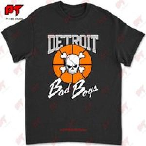 Detroit Bad Boys T Shirt Size Medium Used 15OF