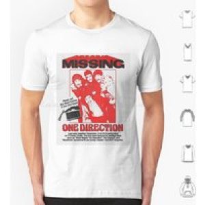 Red ‘missing’ Poster T Shirt Men Women Kids 6xl 1d Directioner Liam Payne Zayn Malik Niall Horan Up All Night Take Me Home