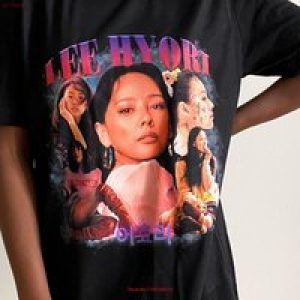 Lee Hyori Vintage T Shirt K Drama Actor Pop Singer Hyo ri Korean Actress Kpop long or short sleeves