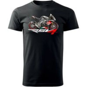 Italy RSV4 Motorcycle Fans Gifts T-Shirt 100% Cotton O-Neck Short Sleeve Summer Casual Mens T-shirt Rider Streetwear