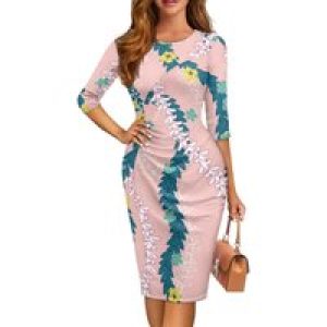 Stunning 2025 Puakenikeni Lei Polynesian Summer Dress | Premium Printing on Demand Hawaii | Elegant Beachwear