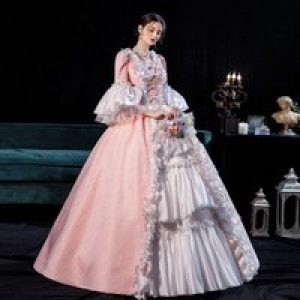 French Court Dress Performance Costume Travel Catwalk Makeup Ball Annual Meeting Princess Dress Drama Performance Abiti Da Festa