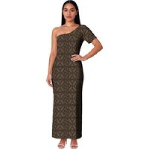 Ladies Dresses Polynesian Tribal Designs Sexy Hawaiian Tropical Printed Casual Dress New Plus Size Gowns Women