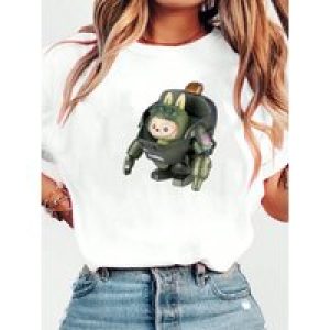 “Bulala Mecha Bunny: Green – armored, pilot – goggled, cool – mech design for Bulala T – shirts.”