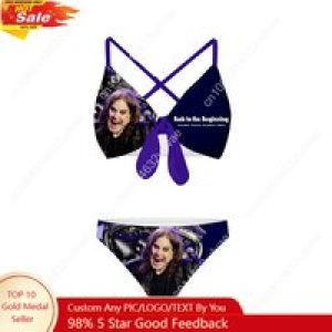 Ozzy Osbourne 1948-2025 Bathing Suits Cross Strap Suspenders Swimsuits Womens Bikini Back To The Beginning Customized Beachwear