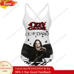 Ozzy Osbourne Singer Swimsuit Women Sling Swimsuits Sexy Swimwear Pool Party Beach Bikini Summer Holiday Customize Bathing Suits