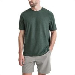 ODODOS Men’s Performance TShirt Stratum Tech Tee Ultra Soft Moisture Wicking UPF 50+ Fitn Shirts The Ascent Series