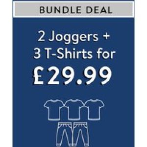 Custom Bundle Bundle Deal – 2 Joggers + 3 T-Shirts for £29.99* – Tokyo Laundry