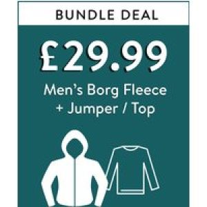 Custom Bundle Bundle Deal – Borg Fleece + Jumper or Top for £29.99 – Tokyo Laundry
