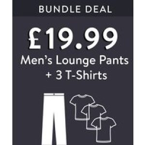 Custom Bundle Lounge Pants + 3 T-Shirts for £19.99* – Tokyo Laundry
