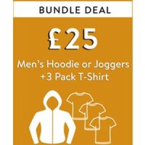 Custom Bundle Hoodie or Joggers+ 3 Pack T-Shirt for £25 – Tokyo Laundry