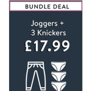 Custom Bundle Bundle Deal – Joggers + 3 Knickers for £17.99* – Tokyo Laundry
