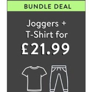 Custom Bundle Bundle Deal – Men’s Joggers + T-Shirt for £21.99* – Tokyo Laundry