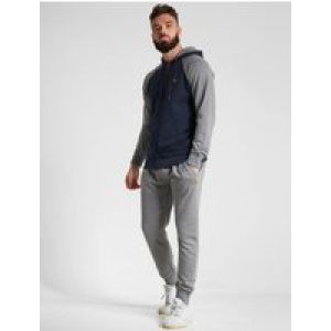 Hoody / Jogger Set Replex 2pc Hoody & Jogger Brushback Fleece Tracksuit Co-ord Set in Sky Captain Navy / Mid Grey Marl – Kensington Eastside / L – Tokyo Laundry