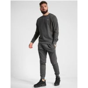 Hoody / Jogger Set Grate Matching 2pc Sweatshirt & Jogger Brushback Fleece Co-rd Set in Charcoal Marl / XL – Tokyo Laundry