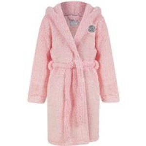 Dressing Gown Girls Elleray Soft Fleece Hooded Dressing Gown with Tie Belt in Pink Kids (5-13yrs) / 5-6 Years – Tokyo Laundry