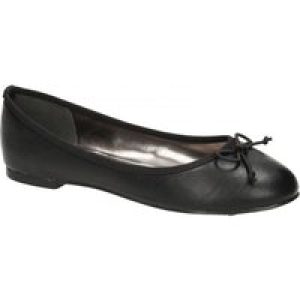Shoes Esme Bow Trim Ballet Pumps in Black / UK 3 – Tokyo Laundry