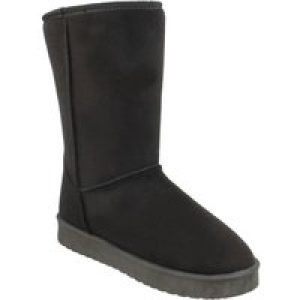 Shoes Poppy Fur Lined Winter Boots in Black / UK 3 – Tokyo Laundry