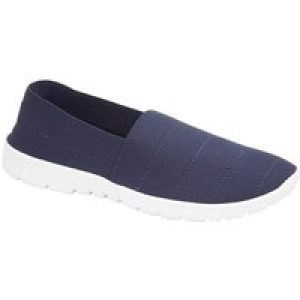 Shoes Womens Nadia Elasticated Slip On Plimsolls in Navy / UK 3 – Tokyo Laundry