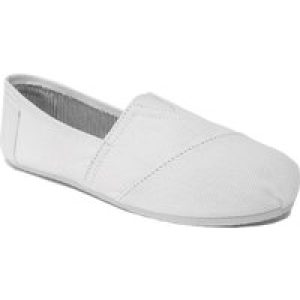 Shoes Womens Eira Slip On Canvas Espadrilles in White / UK 3 – Tokyo Laundry