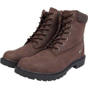 Shoes Sirius Faux Leather Lace Up Hiking Style Boots in Brown / 8 (42) – Tokyo Laundry