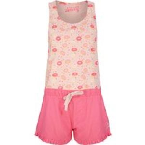 Loungewear Sprinkles Doughnut Print 2 Pc Shortie Lounge Set in Crystal Rose / Hot Pink / XS – Tokyo Laundry