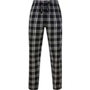 Loungewear Bennett Brushed Flannel Woven Checked Cotton Lounge Pants in Jet Black / L – Tokyo Laundry