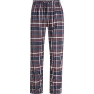 Loungewear Leslie Checked Brush Flannel Cotton Lounge Pants in Port Royale / Navy / L – Tokyo Laundry