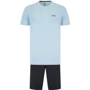 Loungewear Jaiden 2-Piece Jersey Cotton T-Shirt and Shorts Lounge Set in Cashmere Blue Marl / XXL – Tokyo Laundry