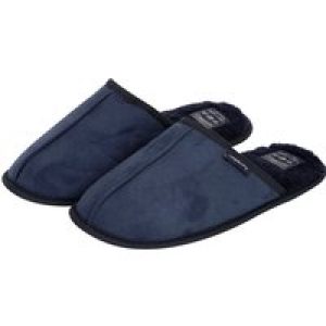 Slippers Nighy Centre Seam Mule Slippers with Faux Fur Lining in Navy / 11-12 (45-46) – Tokyo Laundry