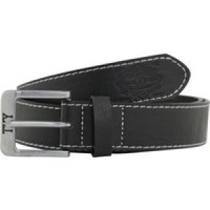 Belt Jonason Faux Leather Belt with Contrast Stitching In Black / L/XL – Tokyo Laundry