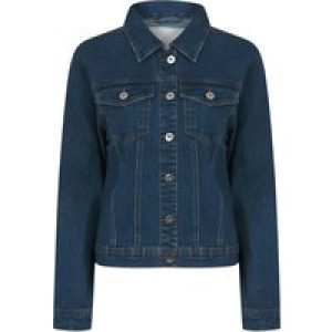 Coats / Jackets Mesa Women’s Stretch Cotton Denim Jacket in Mid Blue – Amara Reya / 10 – Tokyo Laundry