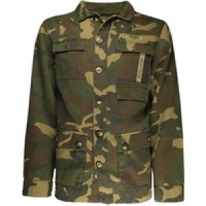 Coats / Jackets Jackson Camouflage Print Canvas Jacket in Khaki / L – Tokyo Laundry