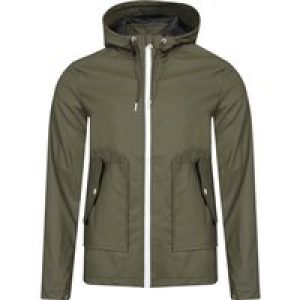 Coats / Jackets Varthen Shower Resistant Hooded Rain Coat in Amazon Khaki / L – Tokyo Laundry