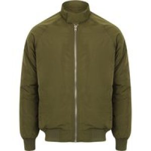 Coats / Jackets Athalstone Zip Up Padded Bomber Jacket in Amazon Khaki / L – Tokyo Laundry