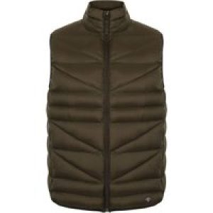 Coats / Jackets Vienna Irregular Quilted Gilet in Khaki / S – Tokyo Laundry