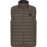 Coats / Jackets Yellin 2 Quilted Puffer Gilet with Fleece Lined Collar in Khaki / XXL – Tokyo Laundry