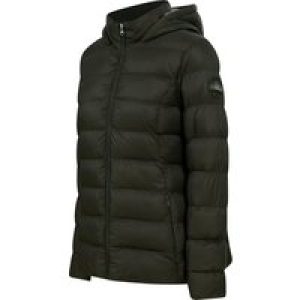 Coats / Jackets Markle Quilted Hooded Puffer Jacket in Khaki / 10 – Tokyo Laundry