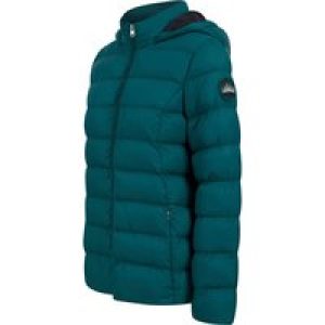 Coats / Jackets Markle Quilted Hooded Puffer Jacket in Teal / 10 – Tokyo Laundry