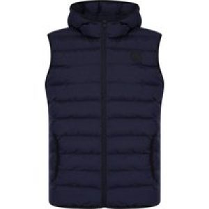 Coats / Jackets Tamaki Quilted Puffer Gilet with Hood in Sky Captain Navy / L – Tokyo Laundry