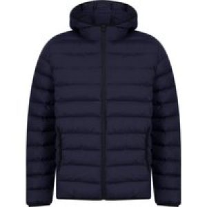 Coats / Jackets Tamary Quilted Puffer Jacket with Hood in Sky Captain Navy / L – Tokyo Laundry